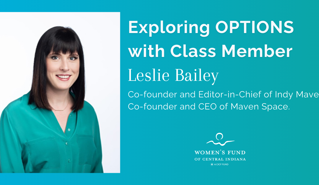 Exploring OPTIONS with Class 22 Member Leslie Bailey