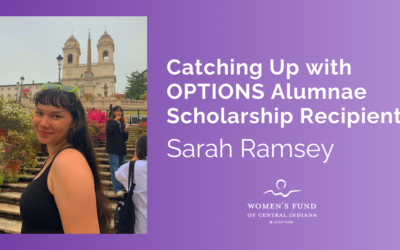 Catching Up with OPTIONS Alumnae Scholarship Recipient Sarah Ramsey