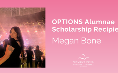 OPTIONS Alumnae Scholarship Recipient Megan Bone 