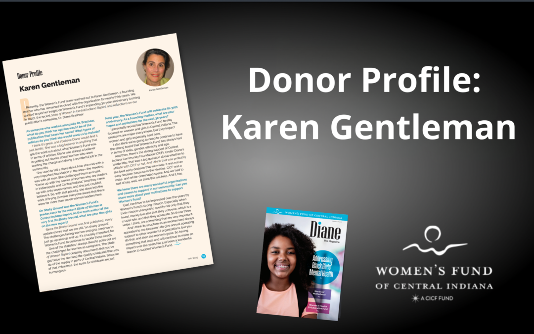Donor Profile: Karen Gentleman