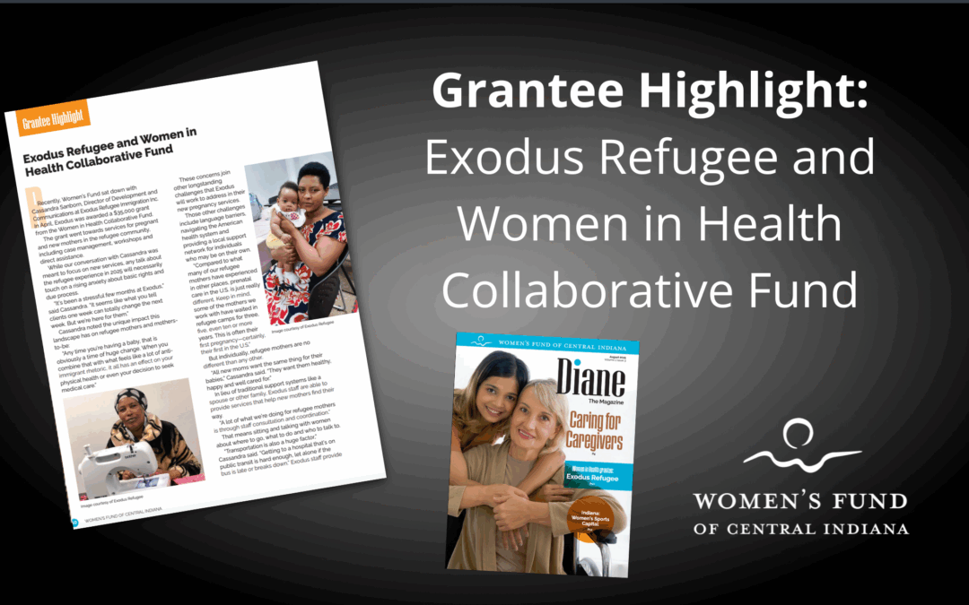 Grantee Highlight: Exodus Refugee and Women in Health Collaborative Fund